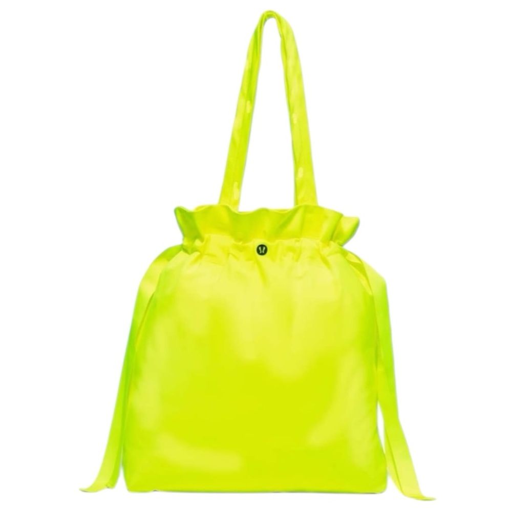 NWT RARE!!! LULULEMON Easy As Sunday Highlight Yellow 19L Tote Bag - Picture 2 of 10